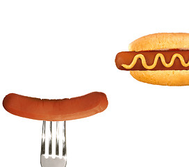 Image showing hot dog