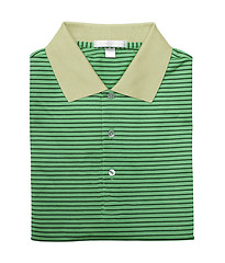 Image showing green polo shirt