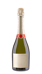 Image showing champagne bottle 