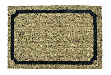 Image showing new welcome doormat isolated