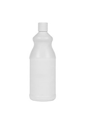 Image showing White plastic bottle isolated