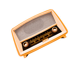 Image showing vintage radio