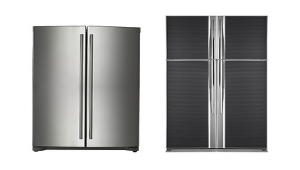 Image showing modern refrigerators