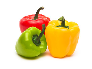 Image showing sweet pepper isolated on white background