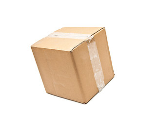 Image showing cardboard box carton container