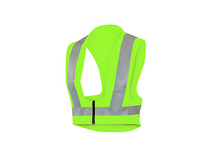 Image showing Safety vest isolated