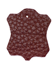 Image showing brown leather