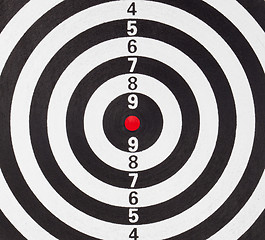 Image showing Dart board background