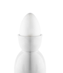 Image showing Egg isolated on white background