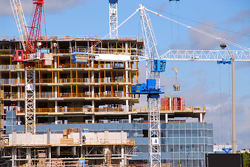 Image showing Building construction