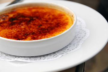 Image showing Creme brulee