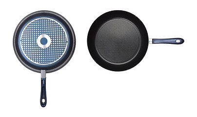 Image showing two frying pan isolated