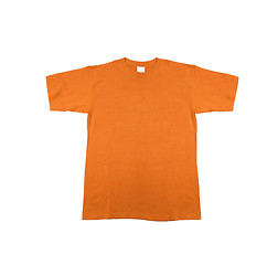Image showing Orange t-shirt isolated on white