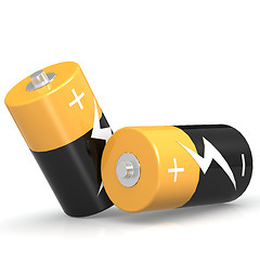 Image showing Isolated battery