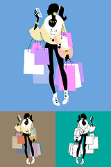 Image showing Fashionista Shopaholic calls