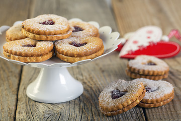 Image showing Cookies. Valentine's Day.