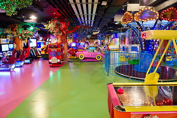 Image showing shopping mal playground