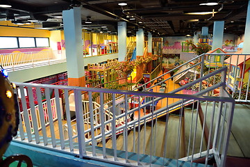 Image showing shopping mal playground