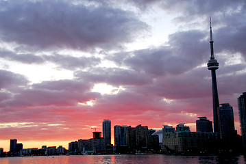 Image showing Toronto city skyline