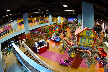 Image showing shopping mal playground