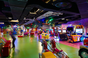 Image showing shopping mal playground