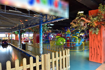 Image showing shopping mal playground