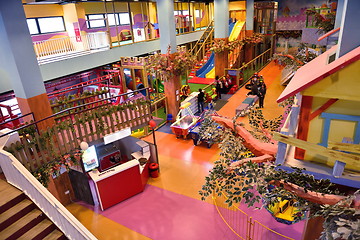 Image showing shopping mal playground