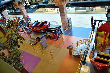 Image showing shopping mal playground