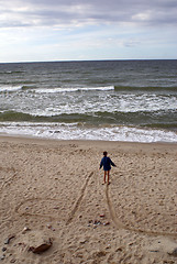 Image showing On the beach