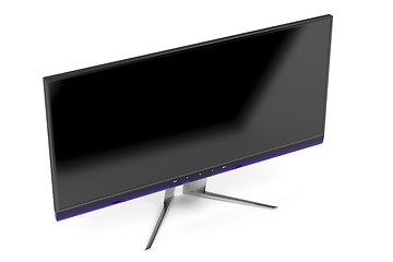 Image showing Ultra wide computer monitor