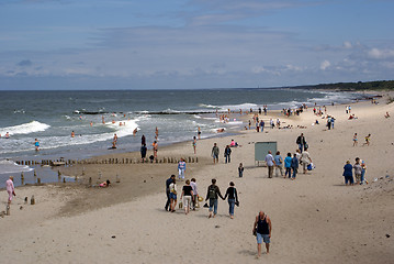 Image showing On the beach