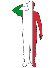 Image showing Italian Salute