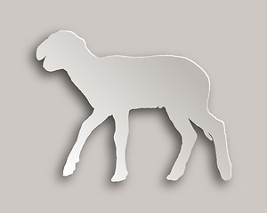 Image showing Lamb paper style