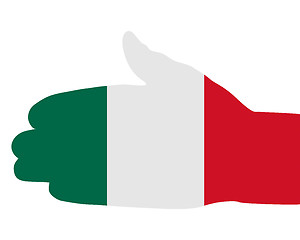 Image showing Mexican handshake