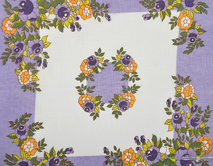 Image showing Cloth with flowers