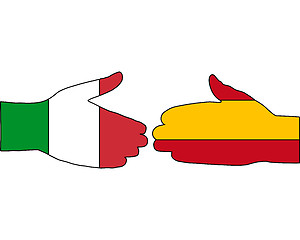 Image showing International Handshake