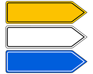 Image showing Direction sign