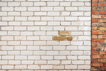 Image showing weathered brick wall background