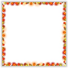 Image showing Abstract bright shiny frame