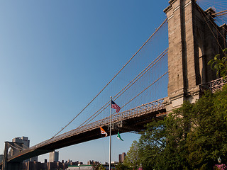 Image showing Brooklyn Bridge New York