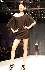 Image showing Model walking the catwalk at Seoul Collection (Fashion Week) 08