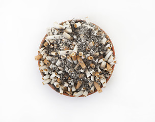 Image showing ashtray full