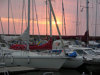 Image showing Sailing boat