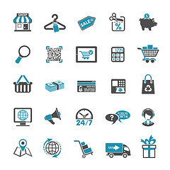 Image showing Shopping Icon Set