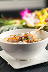 Image showing Thai Soup with Pork