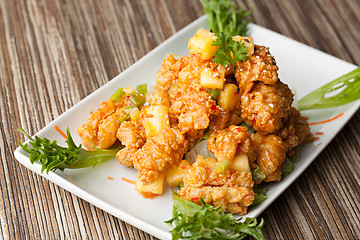 Image showing Thai Fried Calamari