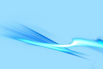 Image showing Blue Fractal Abstract