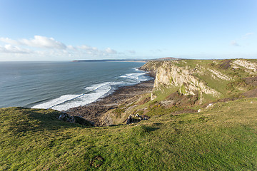 Image showing South Wales Coast Path