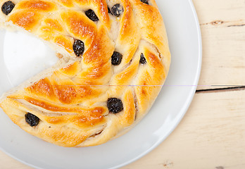 Image showing blueberry bread cake dessert 