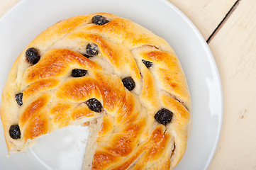 Image showing blueberry bread cake dessert 